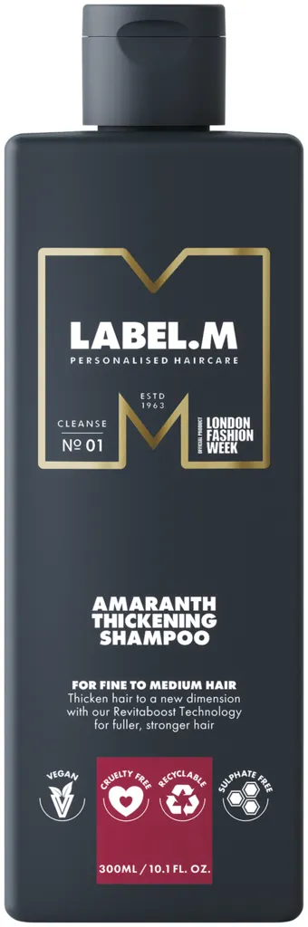 LABEL.M Amaranth Thickening Shampoo