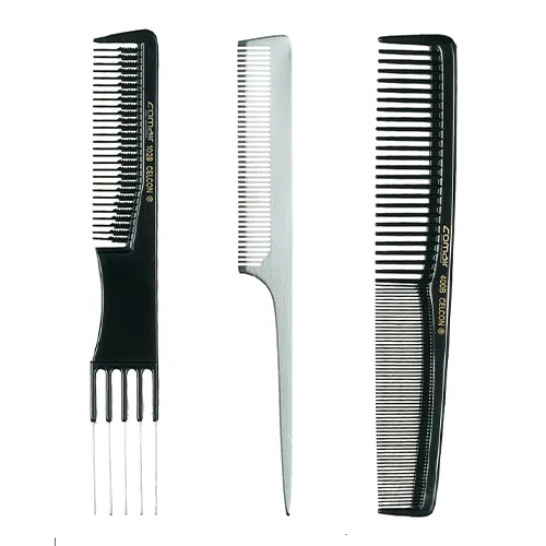 Drei verschiedene Comair Kämme