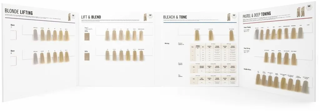 Schwarzkopf BLONDME Farbbuch