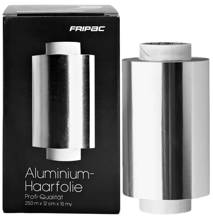 Fripac Aluminium-Haarfolie 12 cm x 250 x 15 my