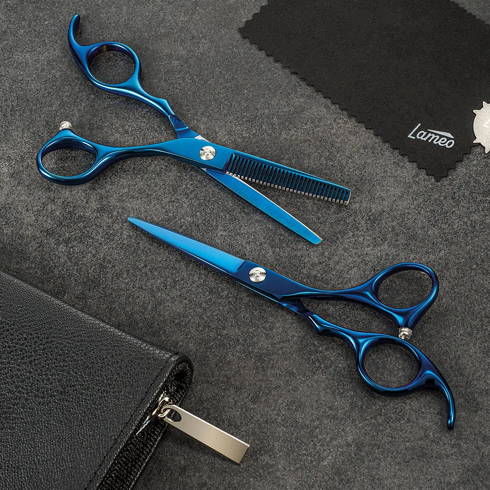 Xanitalia Lameo Stage Pro Scherenset Set Offset Blau 6”