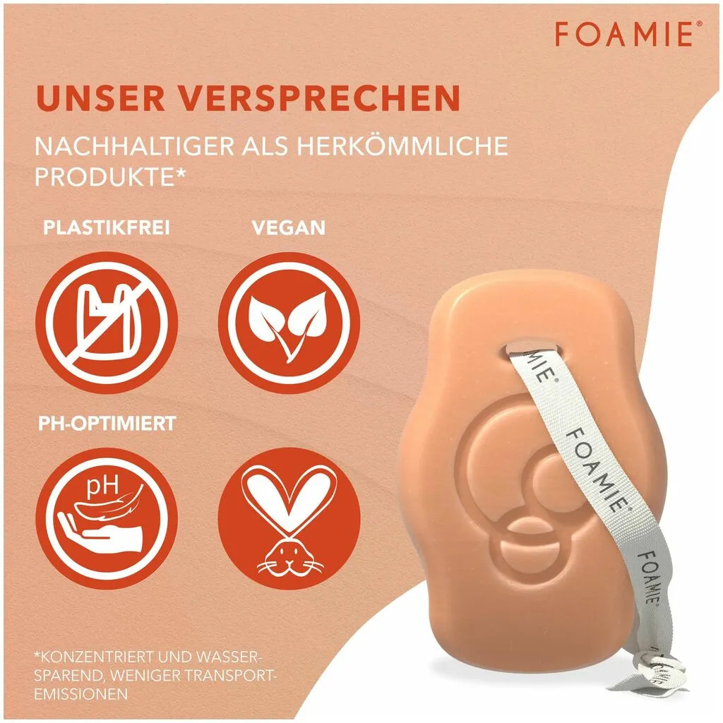 Foamie Festes Shampoo Squalan Feste Lockenpflege
