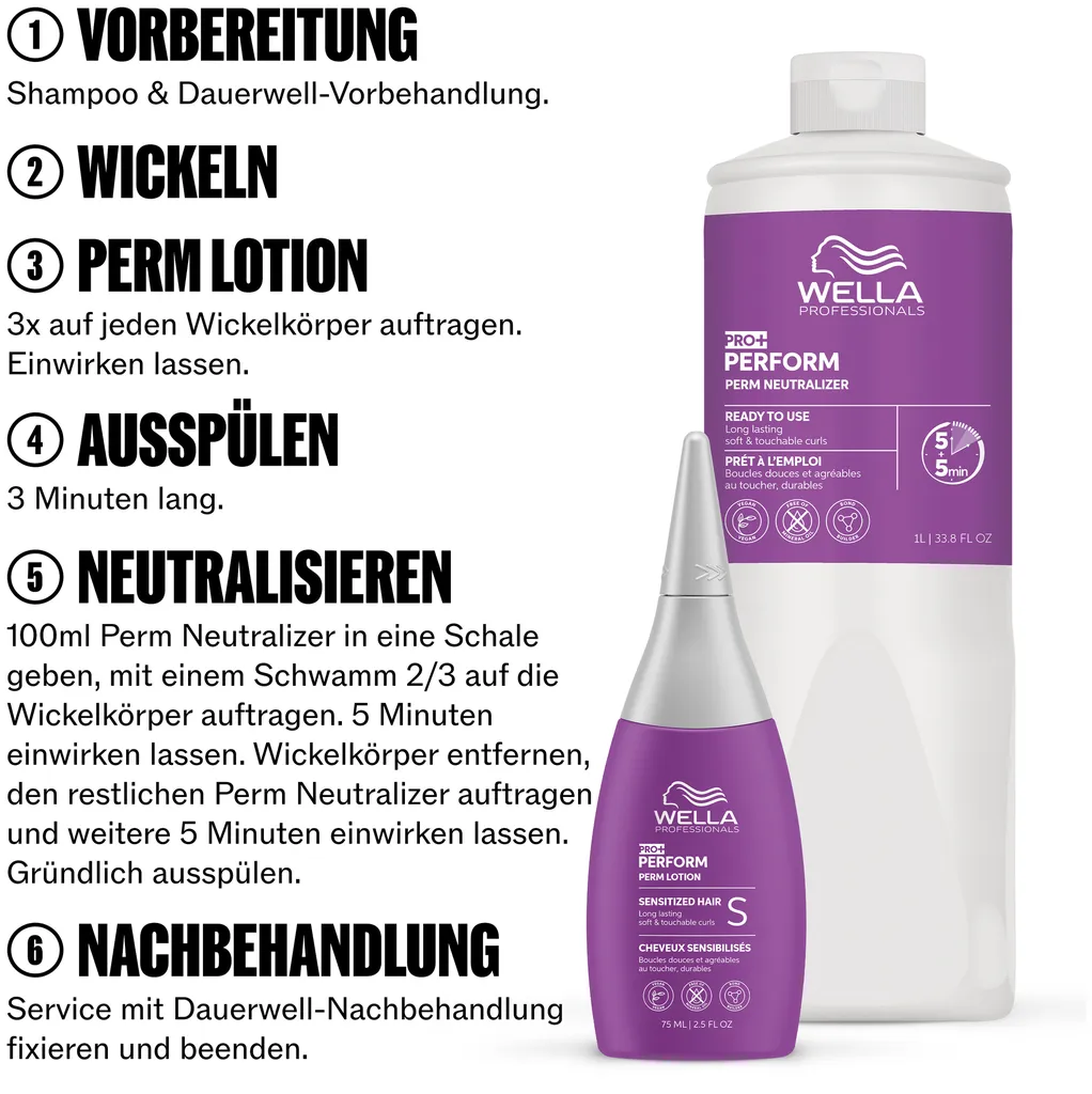 Wella Pro+ Perform Perm Lotion C