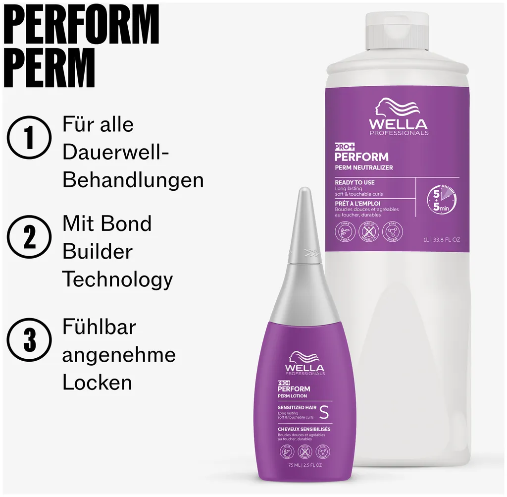 Wella Pro+ Perform Perm Lotion N