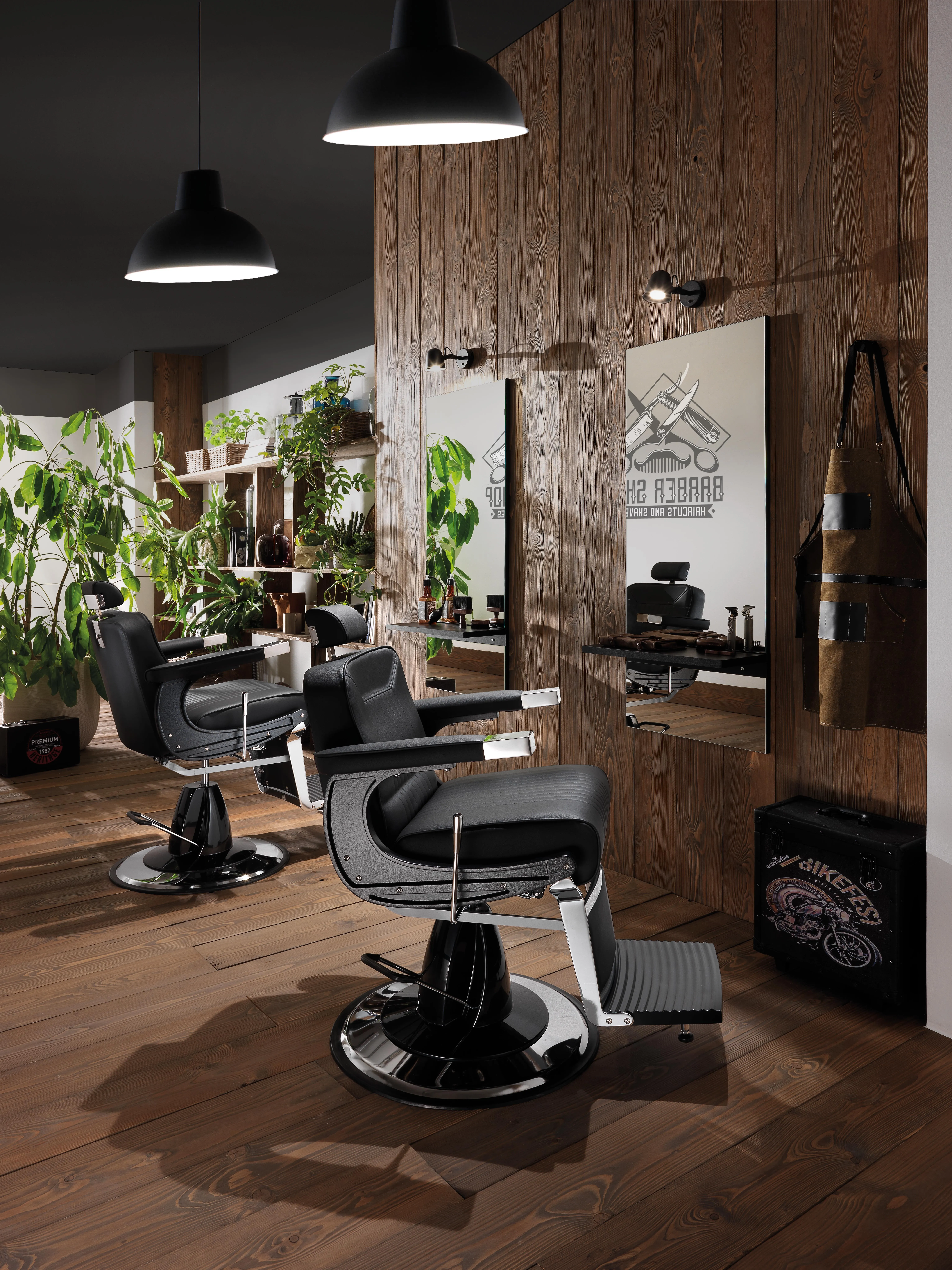 Xanitalia Hair Corsaro Black Barbersessel