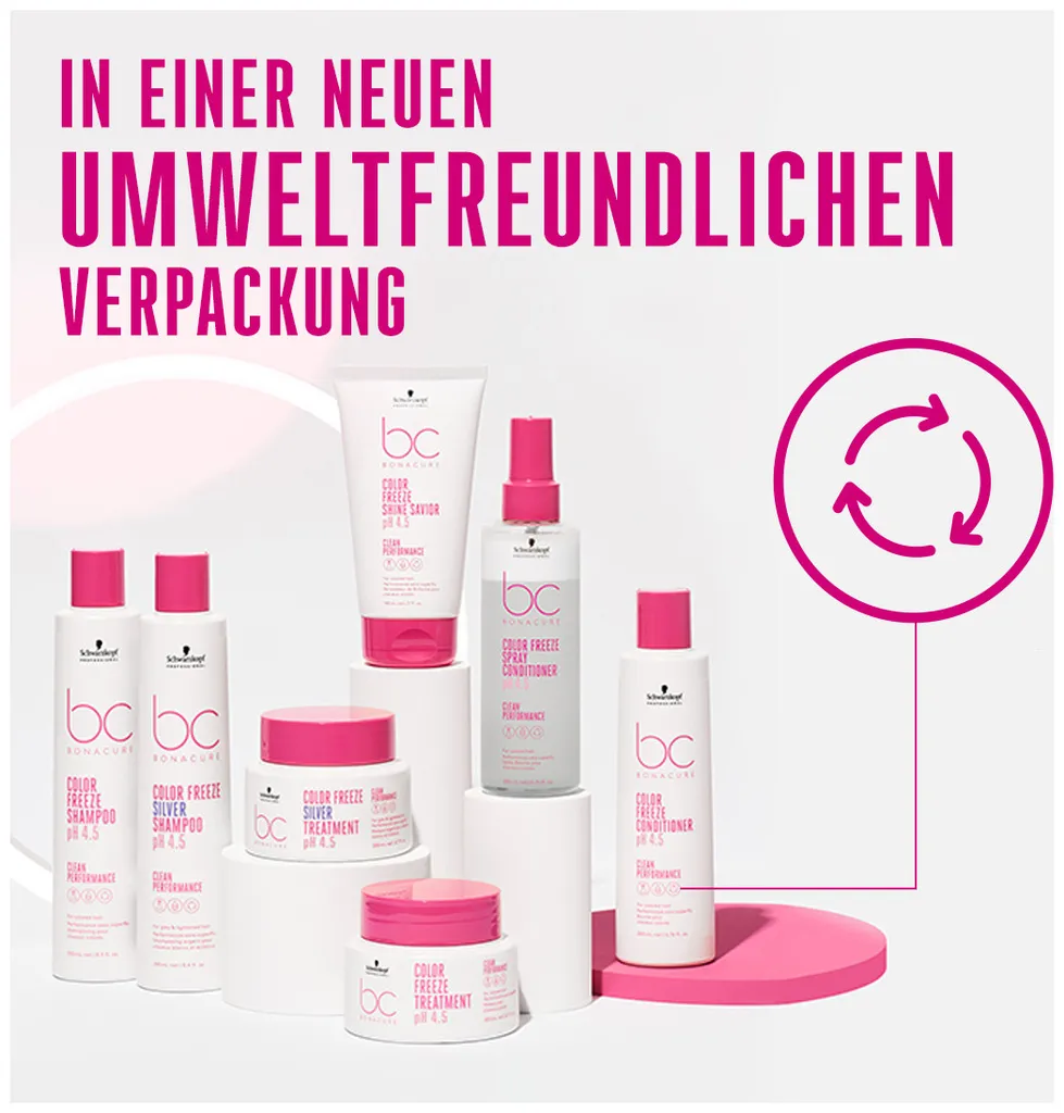 Schwarzkopf BC Bonacure Color Freeze Silver Shampoo