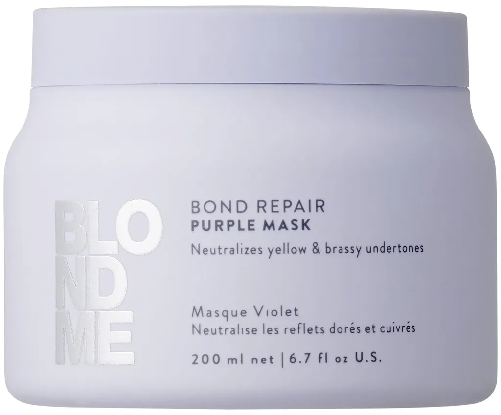 Schwarzkopf Blondme Bond Repair Purple Mask