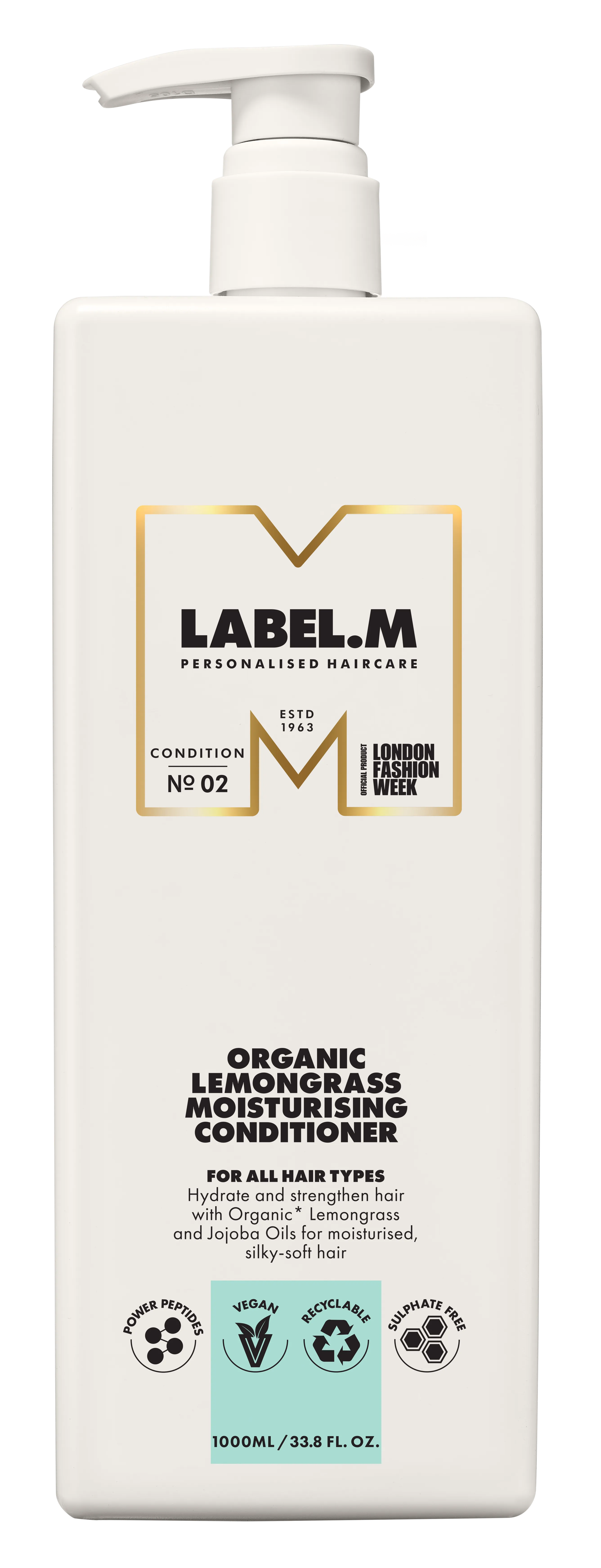LABEL.M Organic Lemongrass Moisturising Conditioner