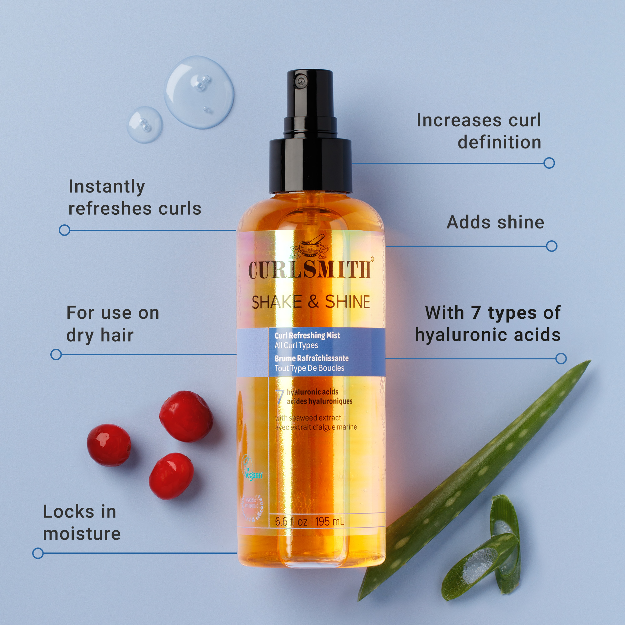 CURLSMITH Shake & Shine Curl Refreshing Mist
