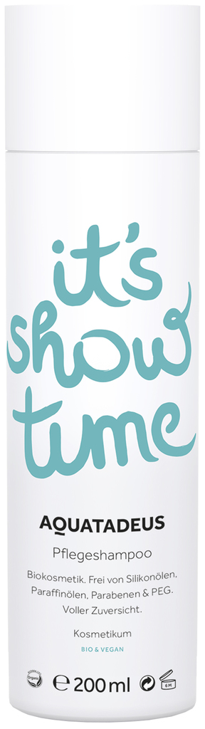 Aquatadeus Pflegeshampoo - it's show time