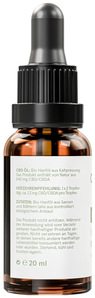 CBD VITAL Vollspektrum Öl URSPRUNG Intense