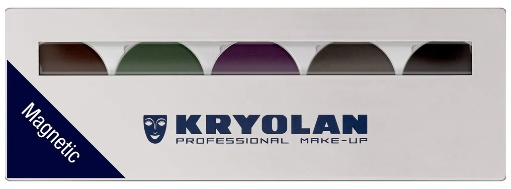 Kryolan Cake Eye Liner Set 5 Farben magnetisch