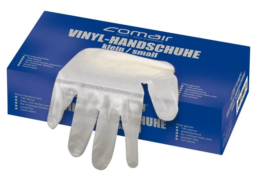Comair Puderfreie Vinyl Handschuhe