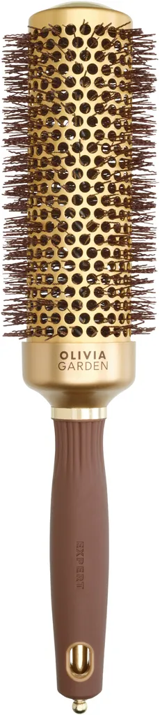 Olivia Garden Expert Blowout Speed Wavy Bristles Gold & Brown