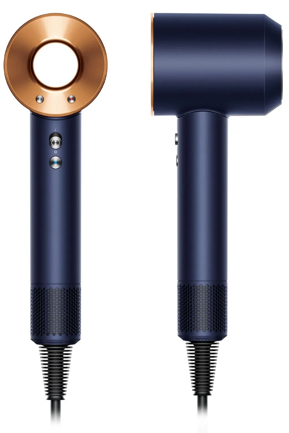 Dyson Supersonic Haartrockner Straight+Wavy Nachtblau/Kupfer