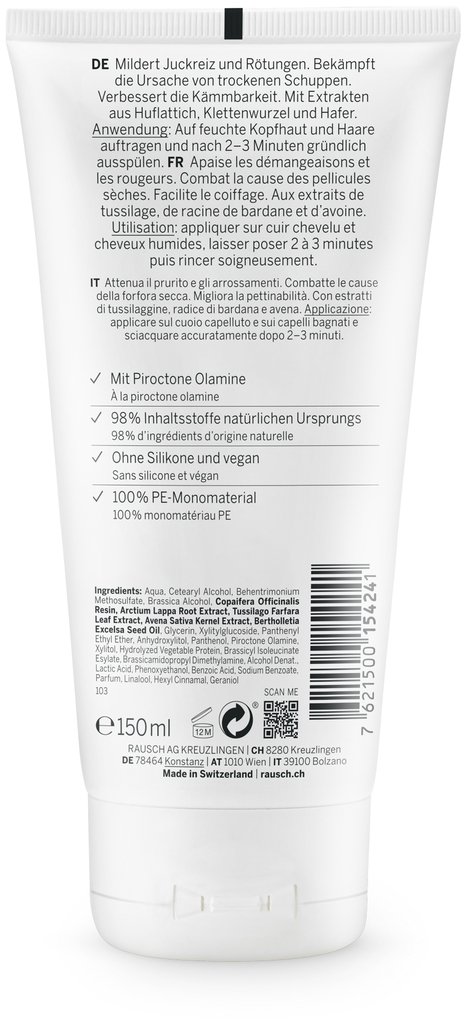 Rausch Anti-Schuppen Conditioner mit Huflattich