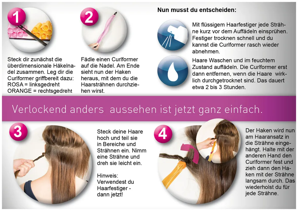 Cover Hair Curl Formers