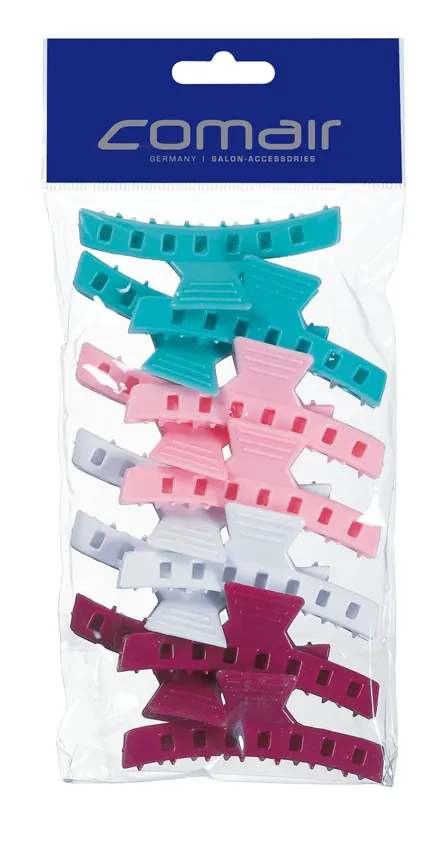 Comair Plastik Wasserwell-Klammern bunt sortiert