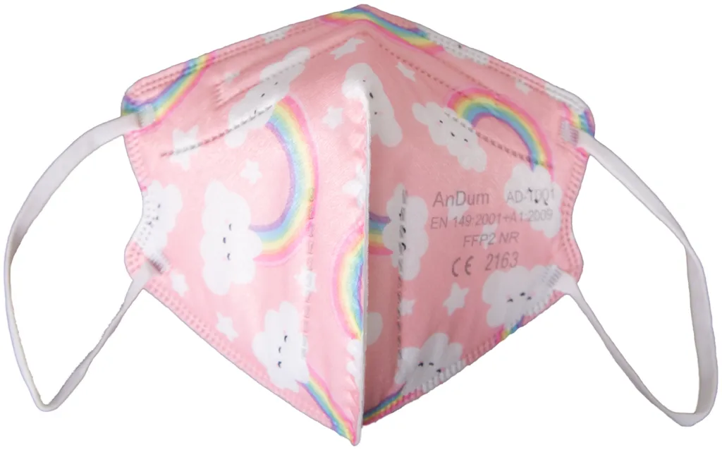 Bunte FFP2-Maske