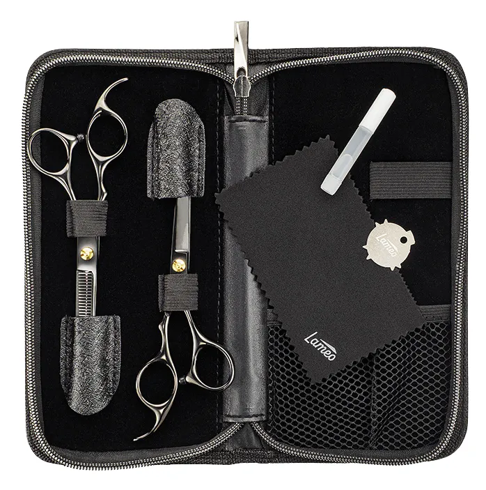 Xanitalia Lameo Stage Pro Scheren Set Offset schwarz 5.5”