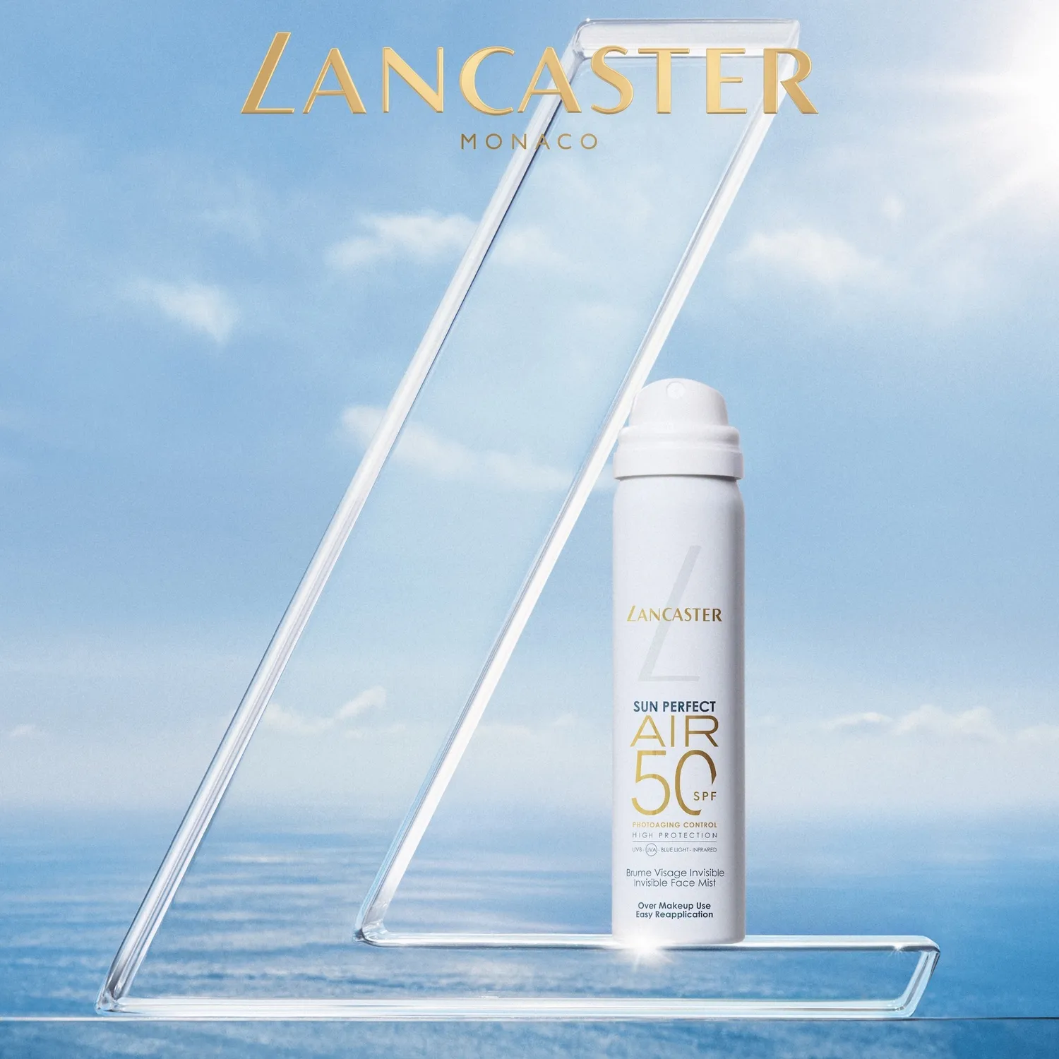 Lancaster Sun Perfect AIR Invisible Face Mist SPF50