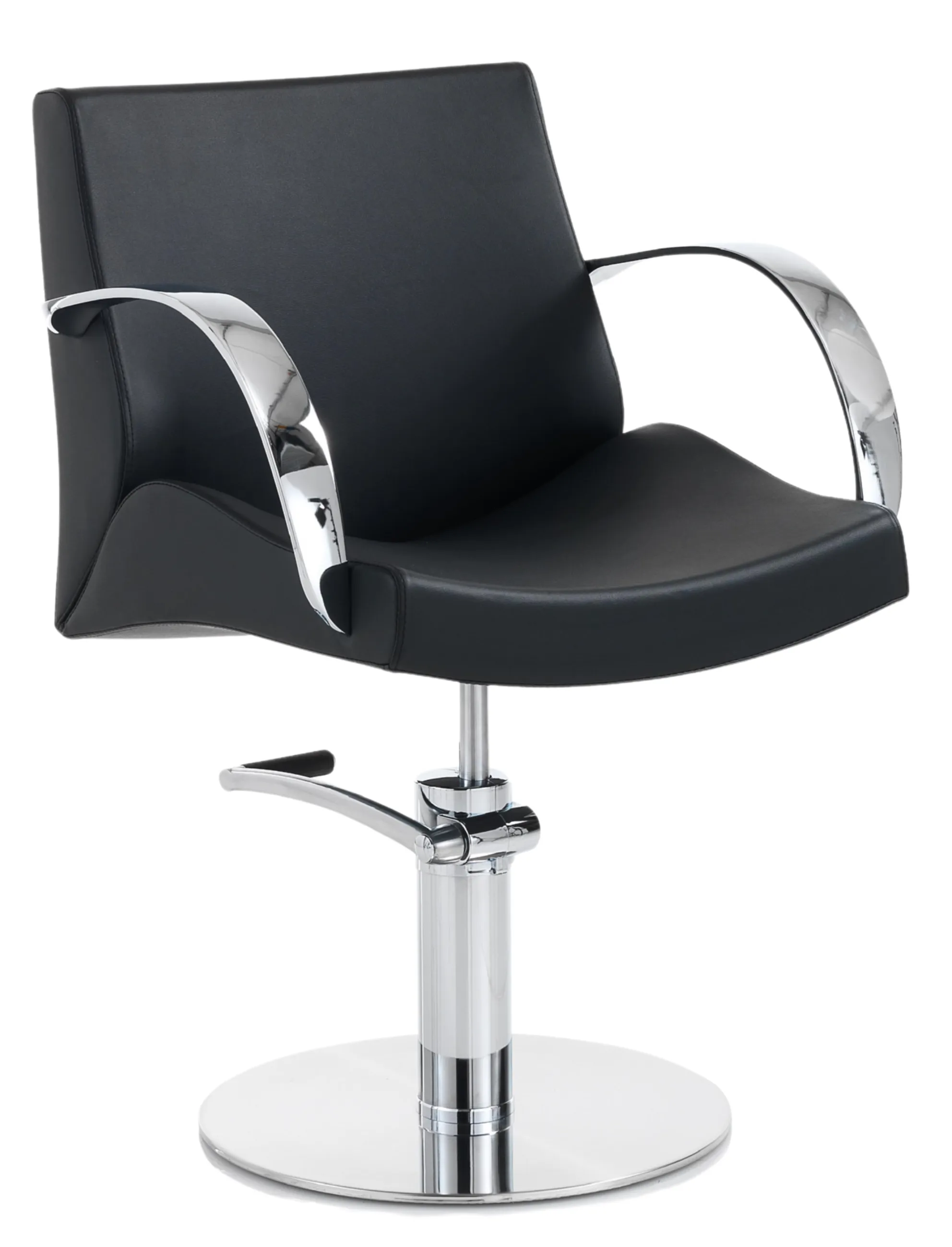 Xanitalia Hair Moon Friseurstuhl mit rundem Fuß