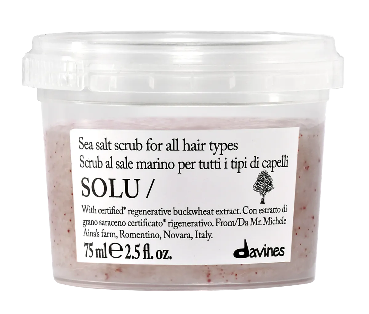 Davines SOLU Sea Salt Scrub