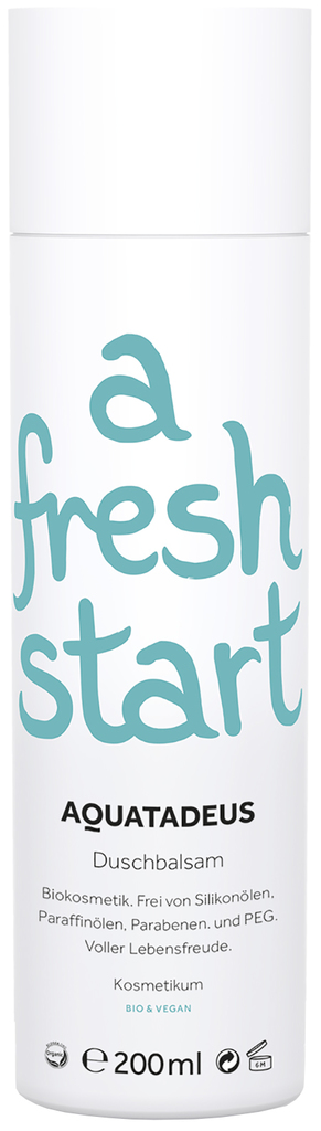 Aquatadeus Duschbalsam - a fresh start