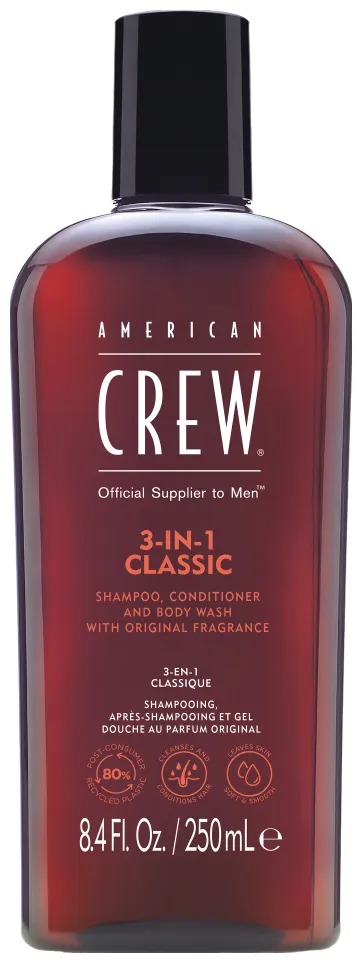 American Crew 3 in 1 Classic Shampoo
