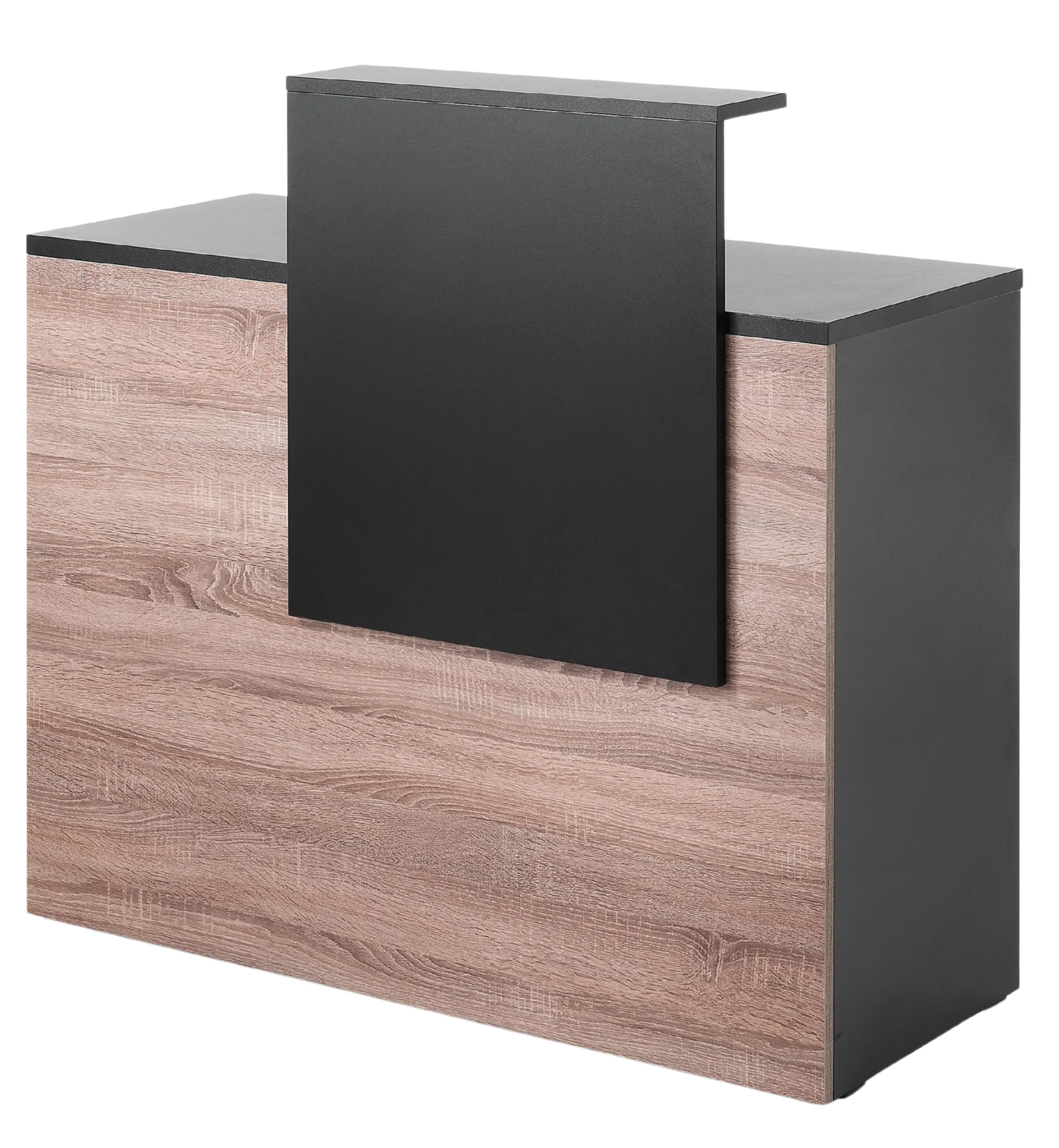 Xanitalia Vista Consolle Black & Oak Rezeptionstresen