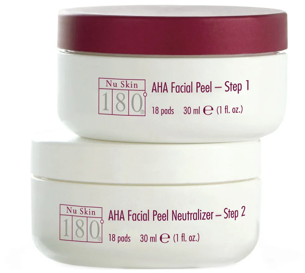 Nu Skin 180° AHA Facial Peel and Neutralizer