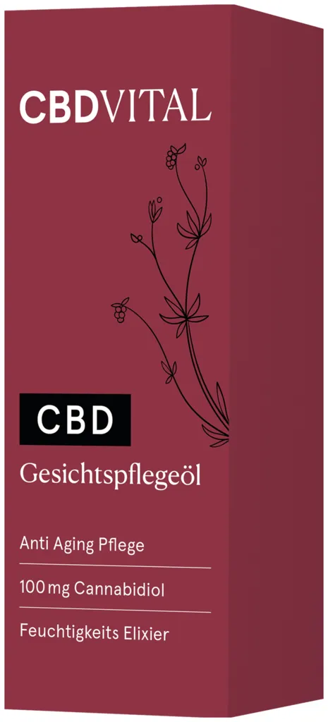 CBD VITAL Premium Gesichtspflegeöl