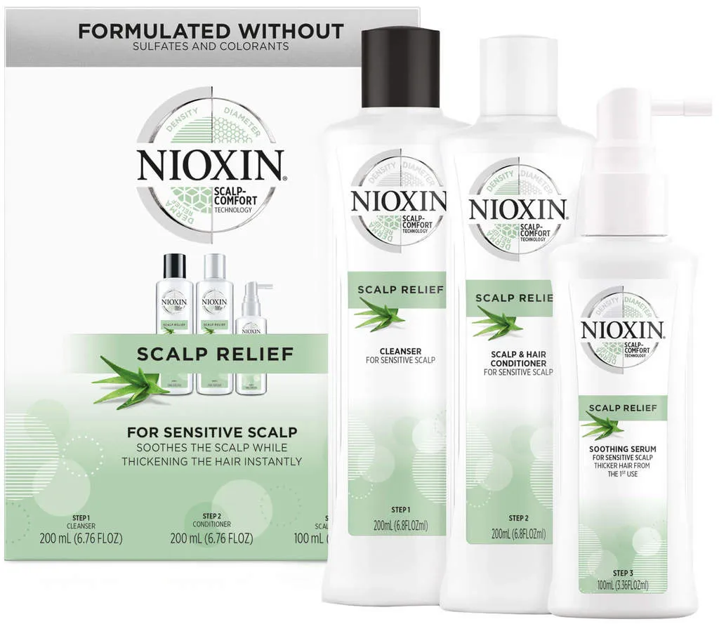 Nioxin Scalp Relief 3-Stufen-System