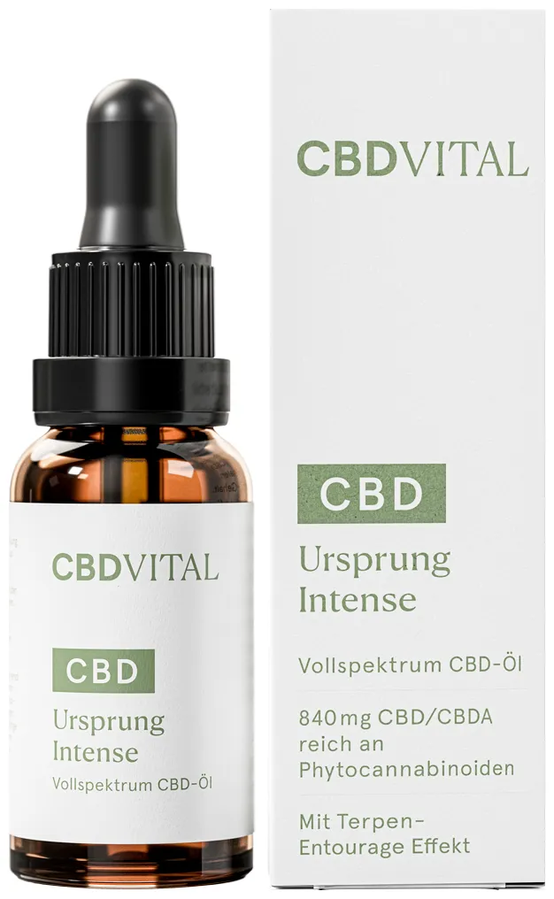 CBD VITAL Vollspektrum Öl URSPRUNG Intense