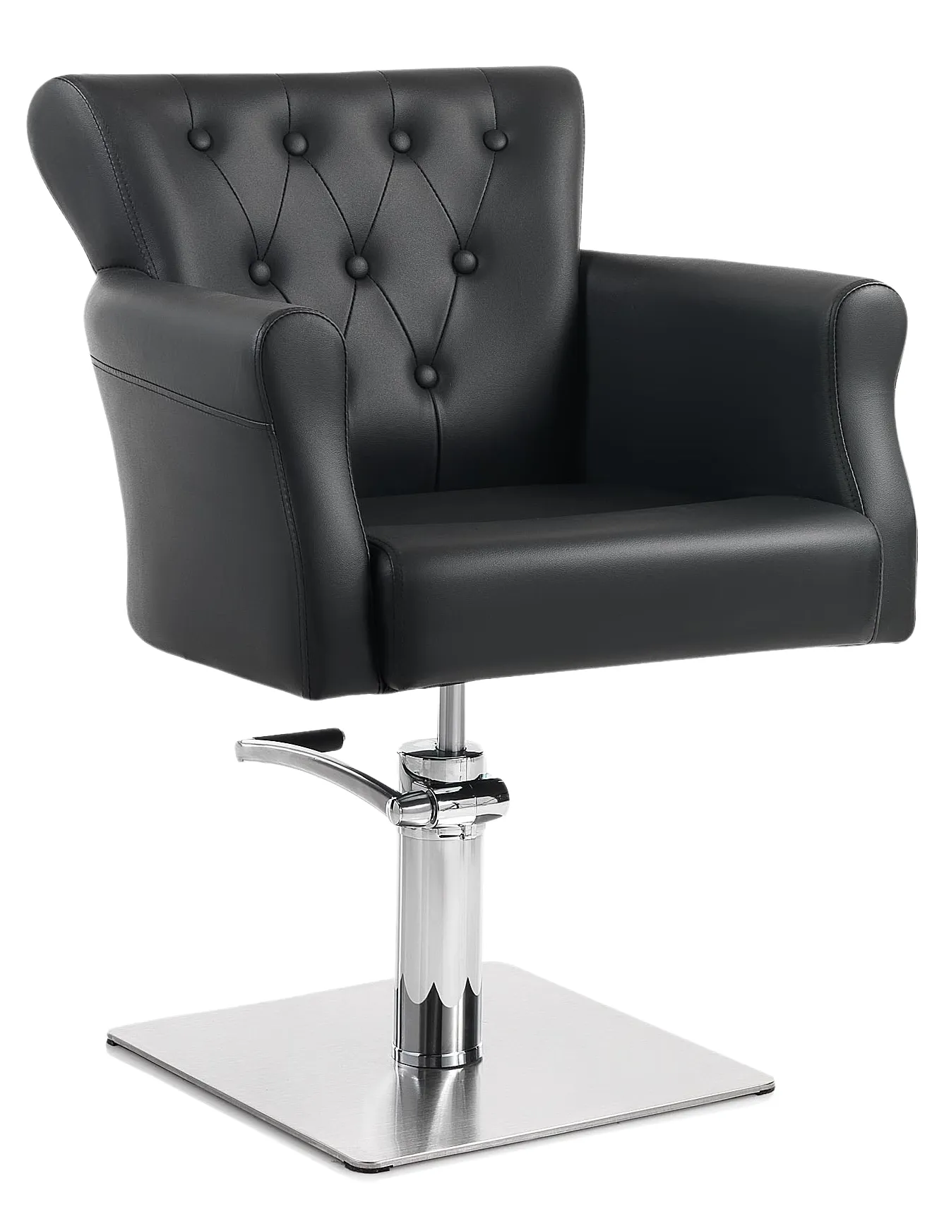 Xanitalia Hair Throne Friseurstuhl mit eckigem Fuß