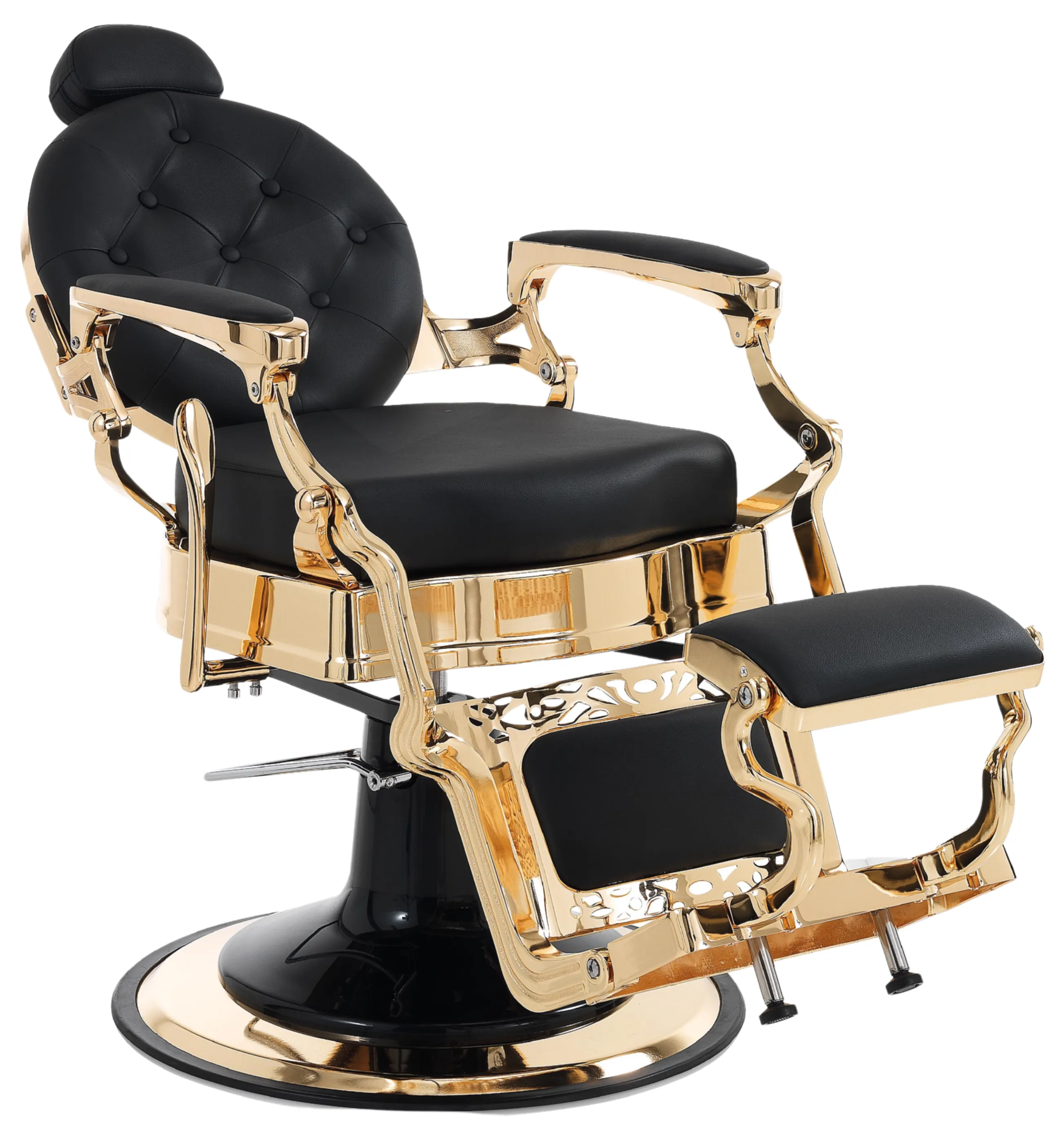Xanitalia Hair Custom Gold King Barbersessel
