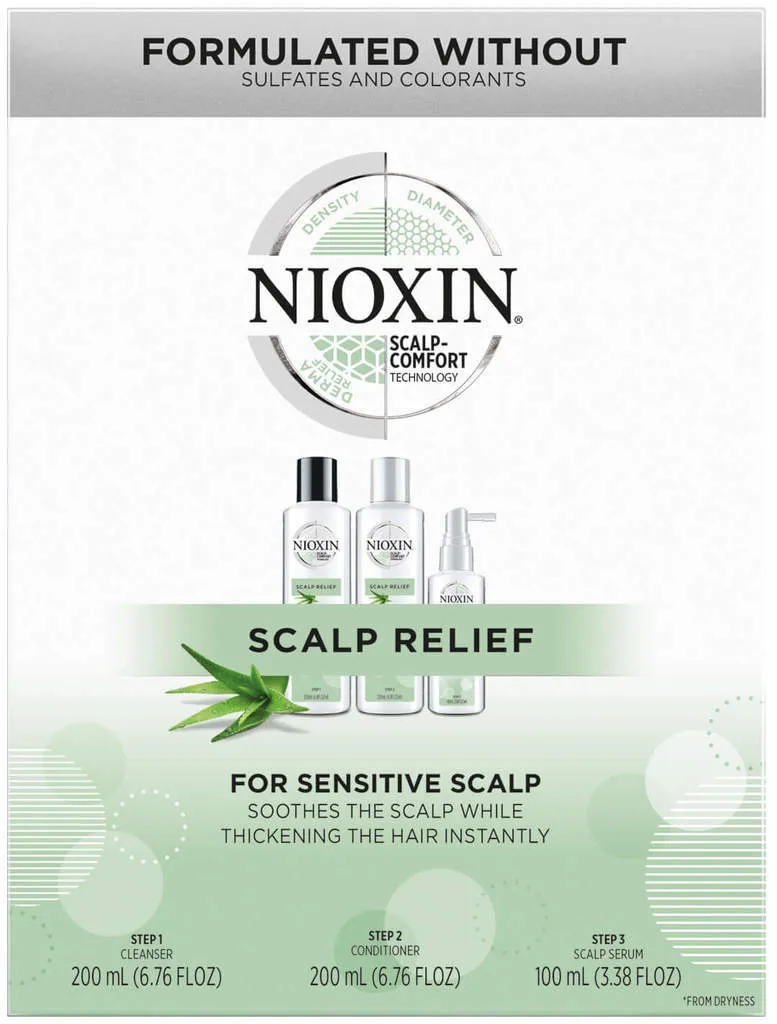 Nioxin Scalp Relief 3-Stufen-System