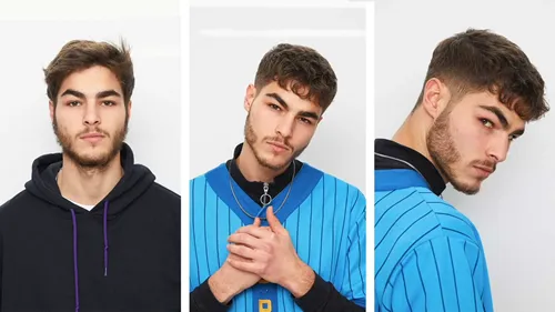 Männerhaarschnitt mit Verlauf – Umstyling