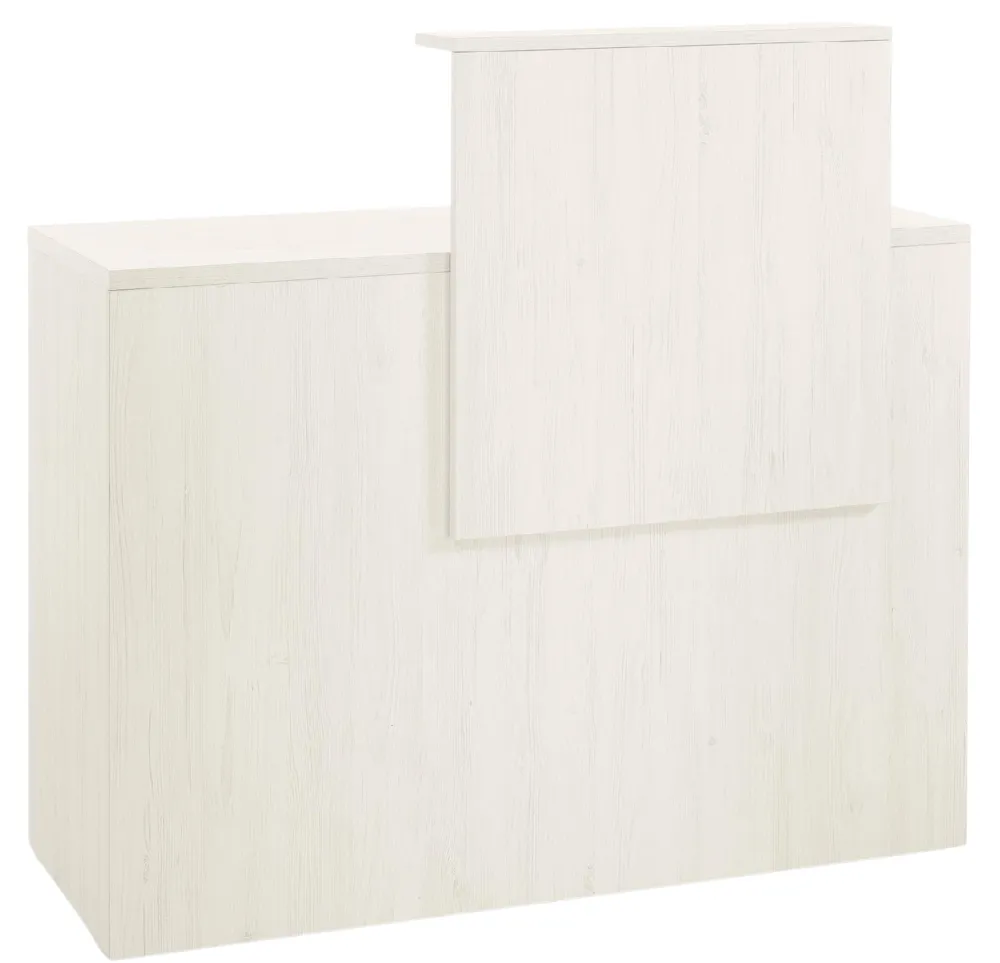 Xanitalia Vista Consolle White Rezeptionstresen Lärche weiß