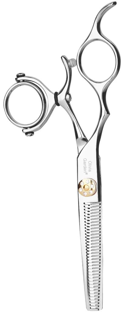 Olivia Garden Swivel Cut Linkshänder Modellierschere japanische Ausführung