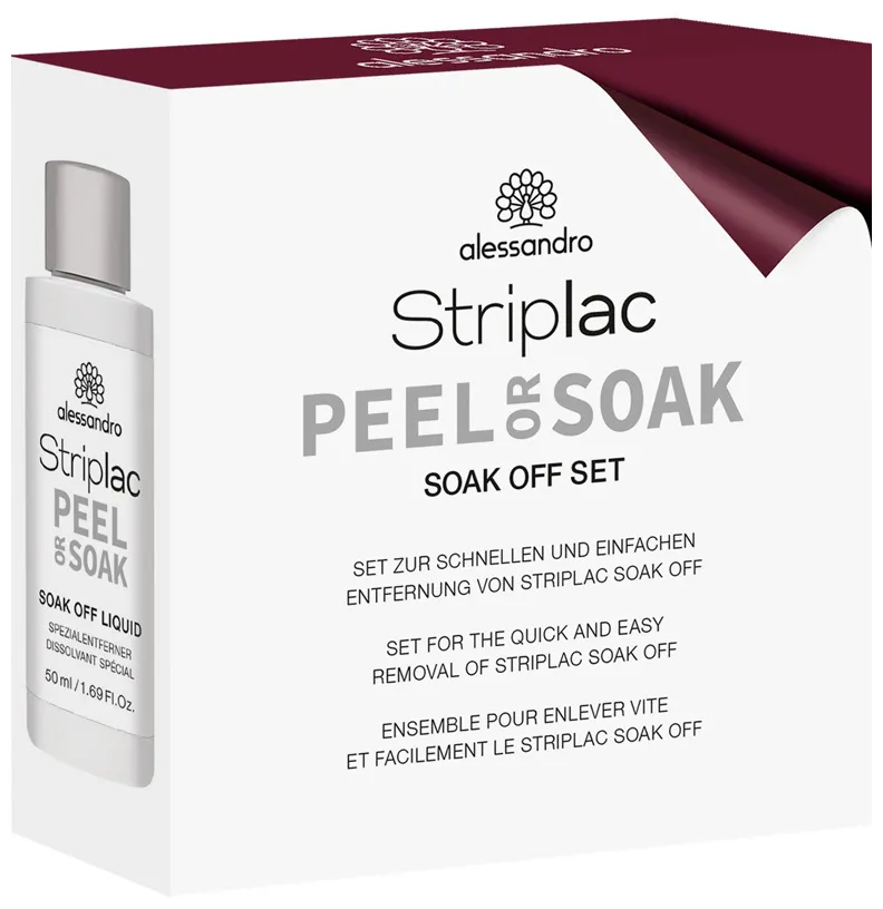 Alessandro Striplac Peel Or Soak Soak Off Set
