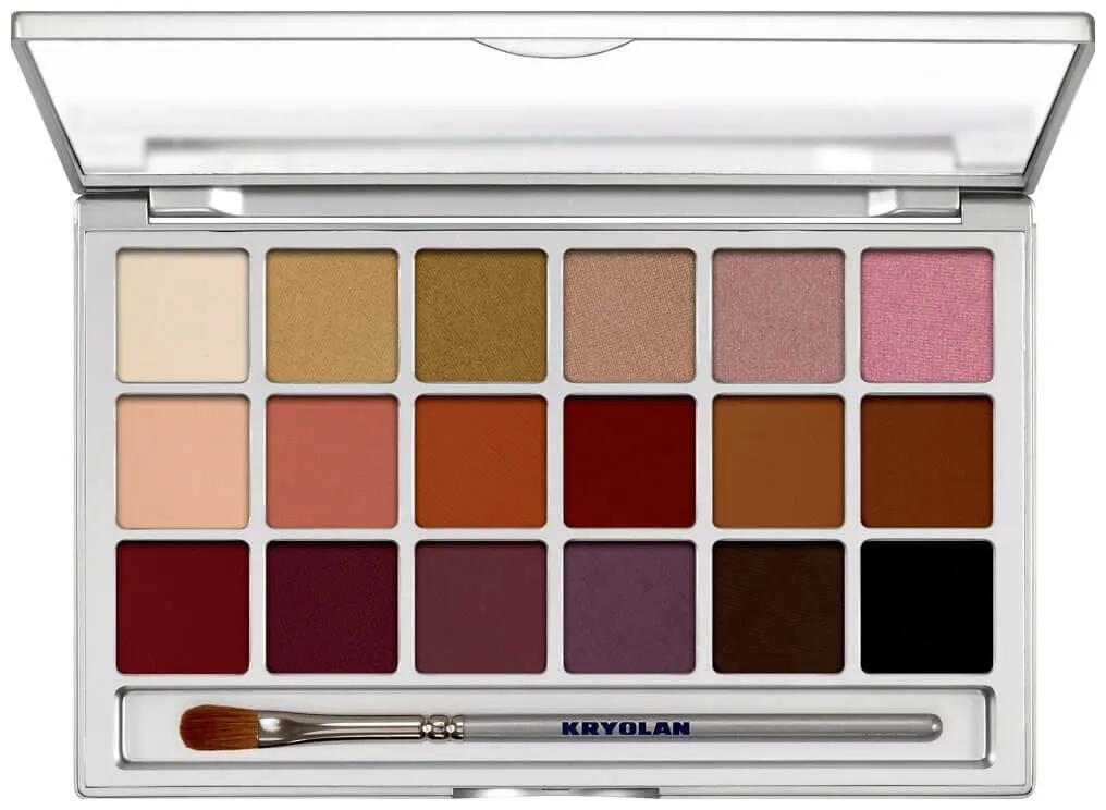 Kryolan Eye Shadow Variety 18 Farben