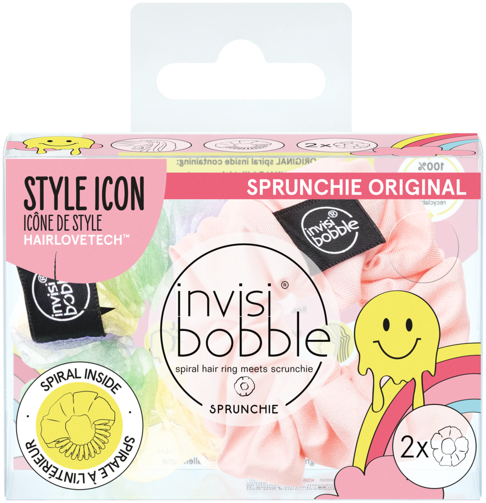 invisibobble SPRUNCHIE Retro Dreamin' Hue-Man Love
