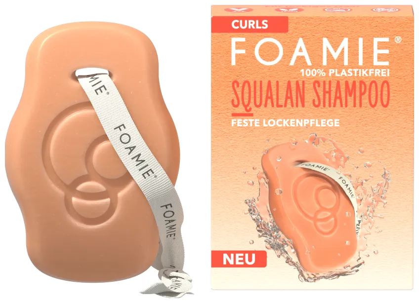 Foamie Festes Shampoo Squalan Feste Lockenpflege