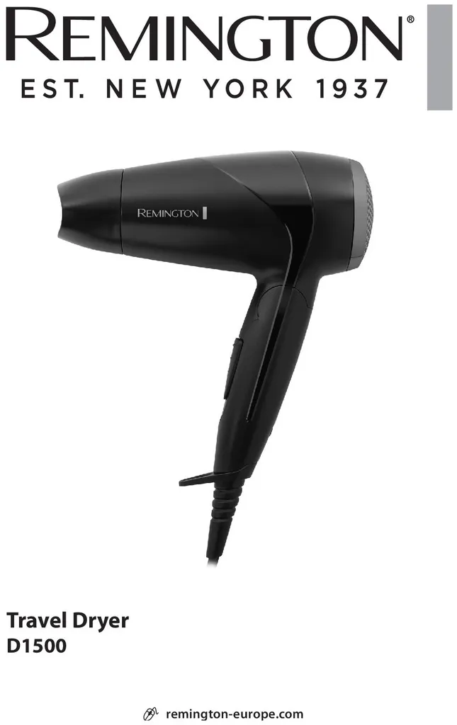 Remington On The Go Haartrockner D1500