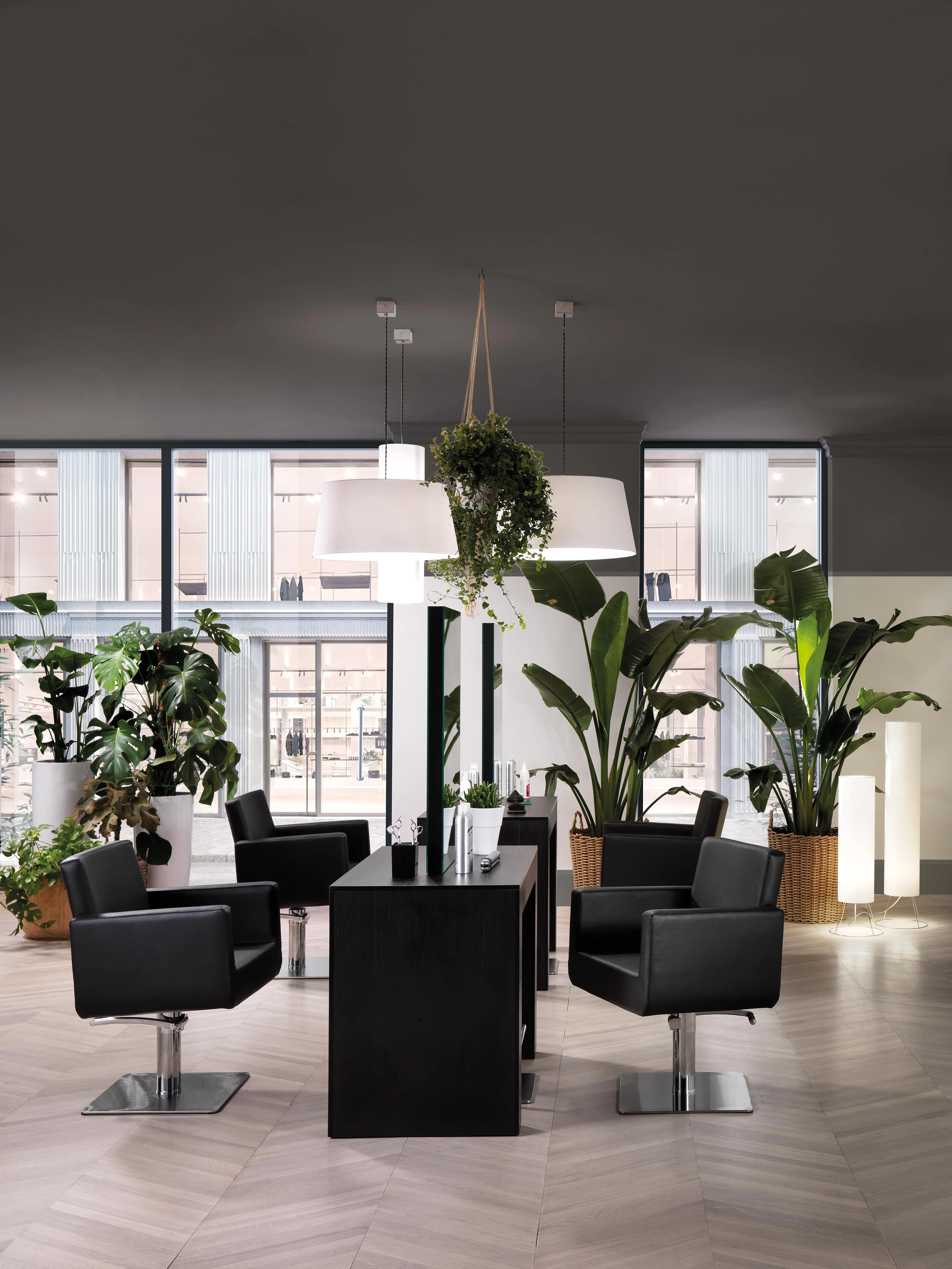 Xanitalia Gemini Duo Zweiseitiges Spiegelmöbel mit Konsole
