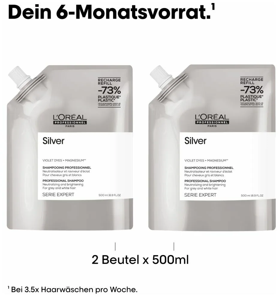 L'Oréal Série Expert Silver Refill Shampoo