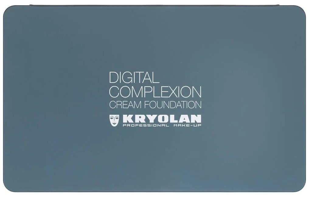 Kryolan Digital Complexion Cream Foundation Palette 28 Farben Digital 1
