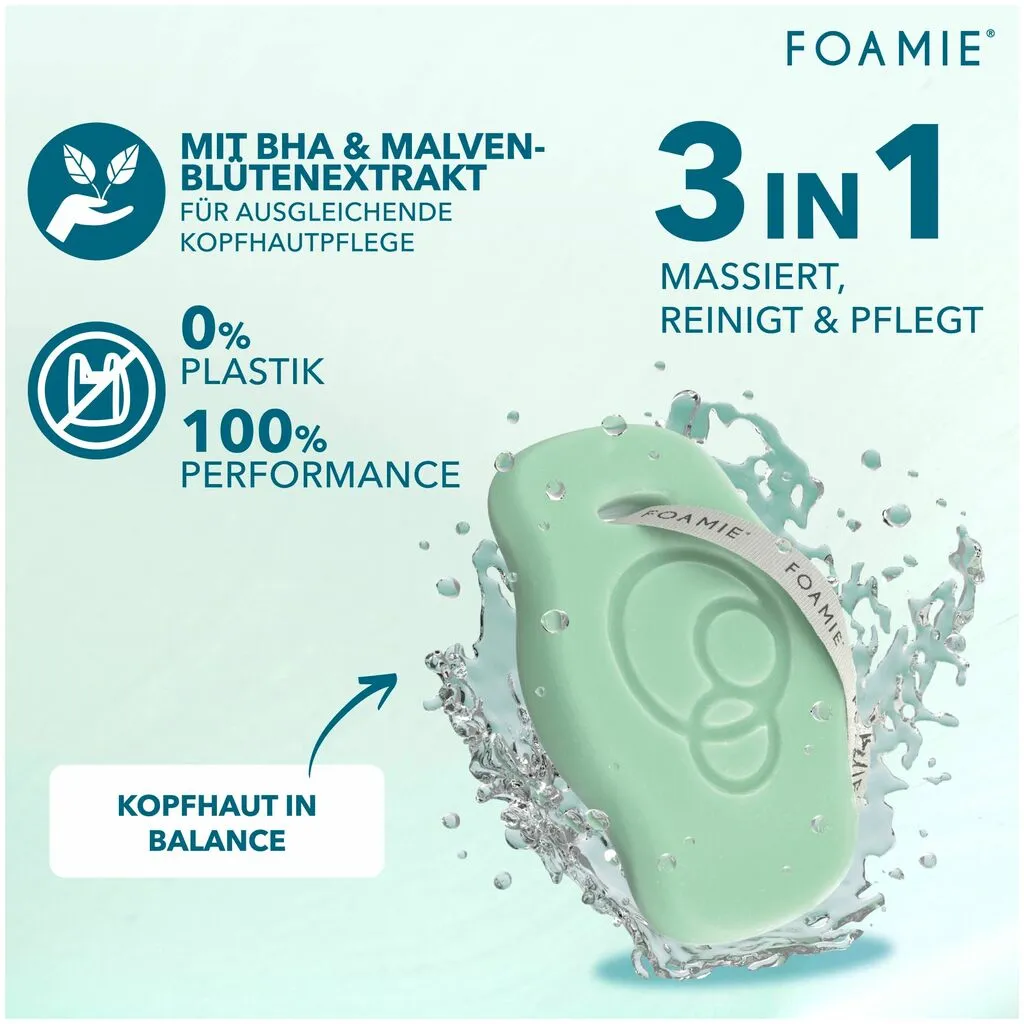 Foamie BHA Scalp Shampoo Bar Feste Kopfhautpflege